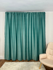 Set Perdea si Draperie Catifea Premium Viorela Perdele de Poveste