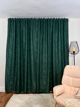 Draperie Soft verde cu model Perdele de Poveste