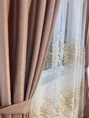 Set Perdea si Draperie Soft Teonia Perdele de Poveste