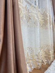 Set Perdea si Draperie Soft Teonia Perdele de Poveste