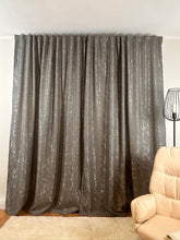 Draperie crem\capucino model nisip Perdele de Poveste