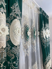 Set Perdea si Draperie Catifea Imperial Zara Perdele de Poveste