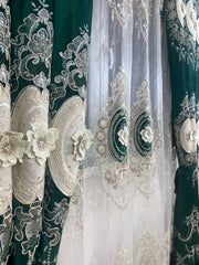 Set Perdea si Draperie Catifea Imperial Zara Perdele de Poveste