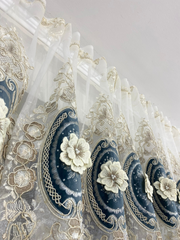 Set Perdea si Draperie Catifea Imperial Sofia Perdele de Poveste