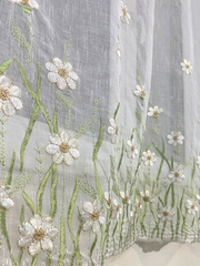 Perdea Bucătărie Flori Margarete Perdele de Poveste