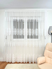Perdea Cristal cu broderie de la Perdele de Poveste