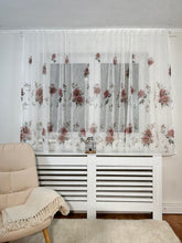 Perdea de Bucatarie cu flori de la Perdele de Poveste