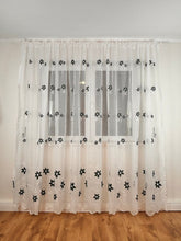 Perdea tip in cu Flori Crem Perdele de Poveste