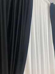 Set Perdea si Draperie Catifea Premium Lacramioara Perdele de Poveste