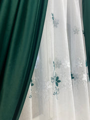 Set Perdea si Draperie Catifea Premium Violina