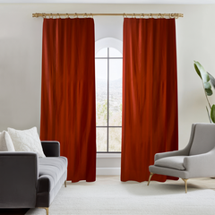Draperie Blackout roșu deschis (2025) Perdele de Poveste