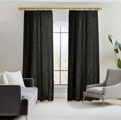 Draperie Soft negru Perdele de Poveste