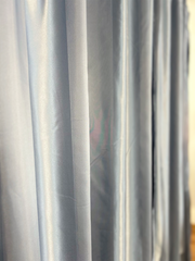 Draperie bleu cu model linii semitransparenta Perdele de Poveste