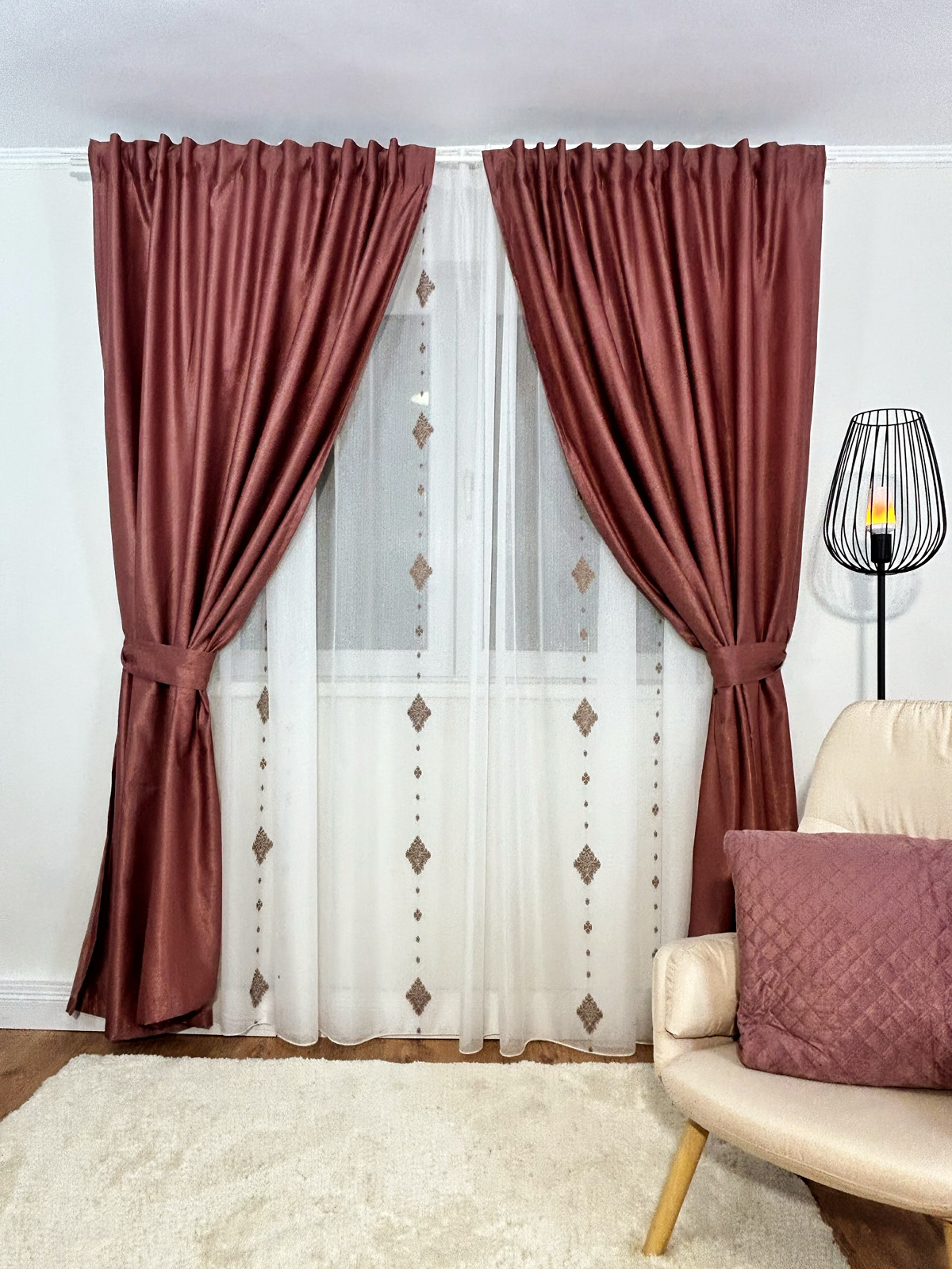 Set Perdea și Draperie Casiana Perdele de Poveste