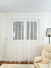 Perdea alba cod 2073 Perdele de Poveste