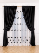 Set Perdea si Draperie Catifea Premium Romelia Perdele de Poveste