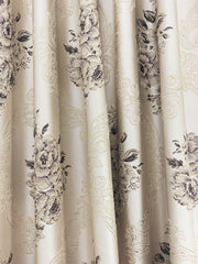 Draperie Blackout model Baroc crem Perdele de Poveste