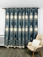 Set Perdea si Draperie Catifea Imperial Elisabeta Perdele de Poveste