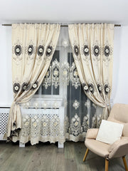 Set Perdea si Draperie Catifea Imperial Henrietta Perdele de Poveste