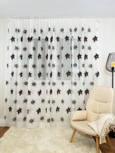 Perdea alba Brodata Cod 2062 Perdele de Poveste