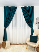 Set Perdea si Draperie Catifea Premium Ileana Perdele de Poveste