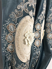 Set Perdea si Draperie Catifea Imperial Elisabeta Perdele de Poveste