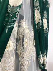 Set Perdea si Draperie Catifea Imperial Victoria Perdele de Poveste