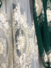 Set Perdea si Draperie Catifea Imperial Victoria Perdele de Poveste