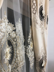 Set Perdea si Draperie Catifea Imperial Henrietta Perdele de Poveste