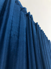Draperie Blackout Catifea Premium albastru safir Perdele de Poveste