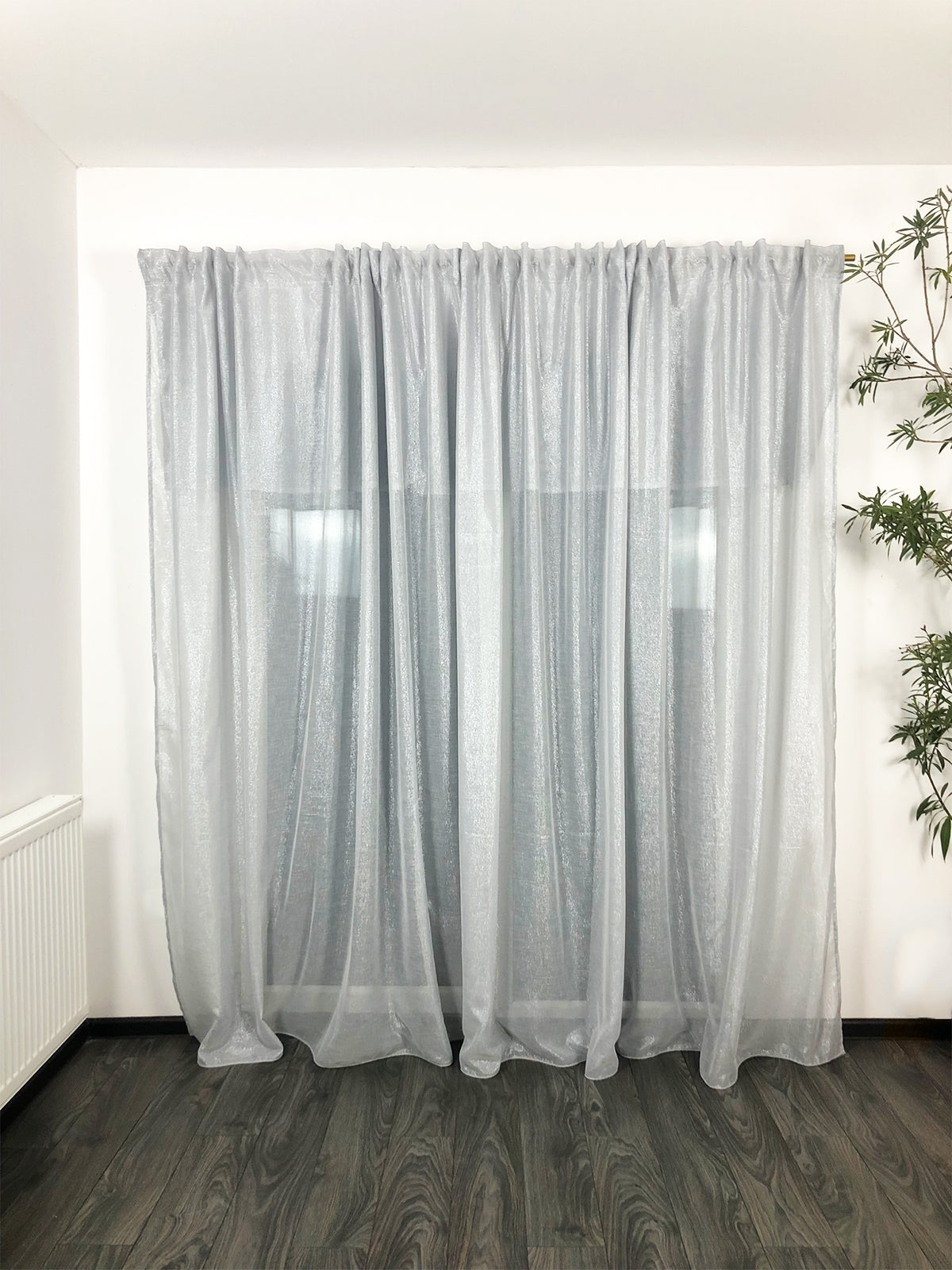 Perdea gri Cristal Perdele de Poveste