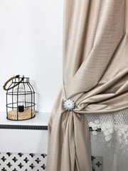 Set Perdea si Draperie Catifea Premium Maria Perdele de Poveste