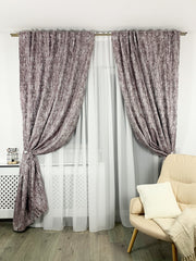Set Perdea si Draperie Violeta Perdele de Poveste