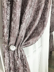 Set Perdea si Draperie Violeta Perdele de Poveste