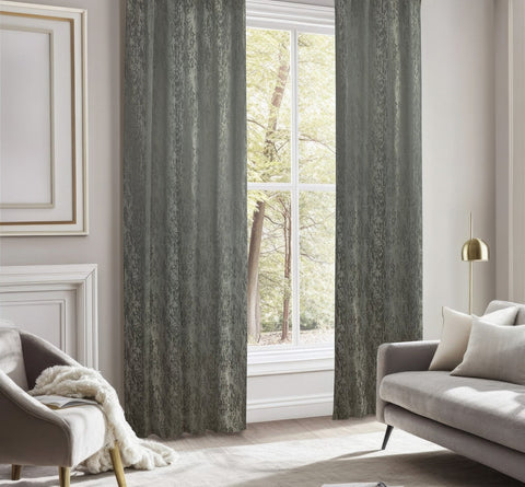 Draperie Blackout Gri cu imprimeu Perdele de Poveste