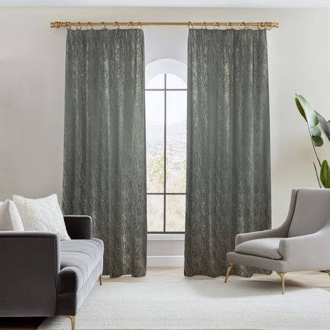 Draperie Blackout Gri cu imprimeu Perdele de Poveste