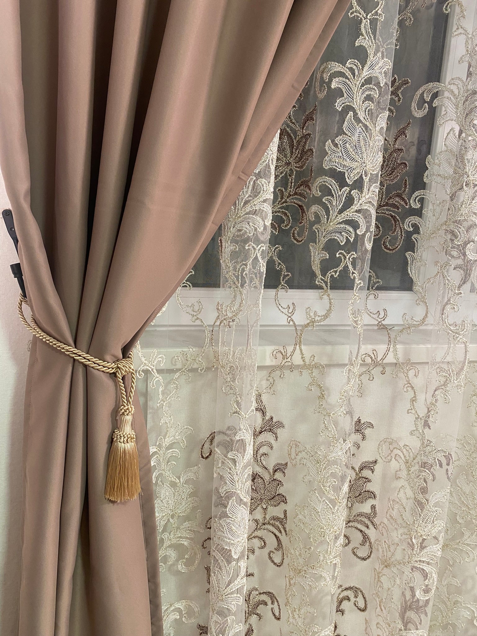 Set Perdea si Draperie Blackout Jennifer Perdele de Poveste