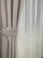Set Perdea si Draperie Catifea Premium Vasia Perdele de Poveste
