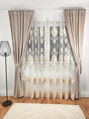 Set Perdea si Draperie Catifea Imperial Agapia Perdele de Poveste