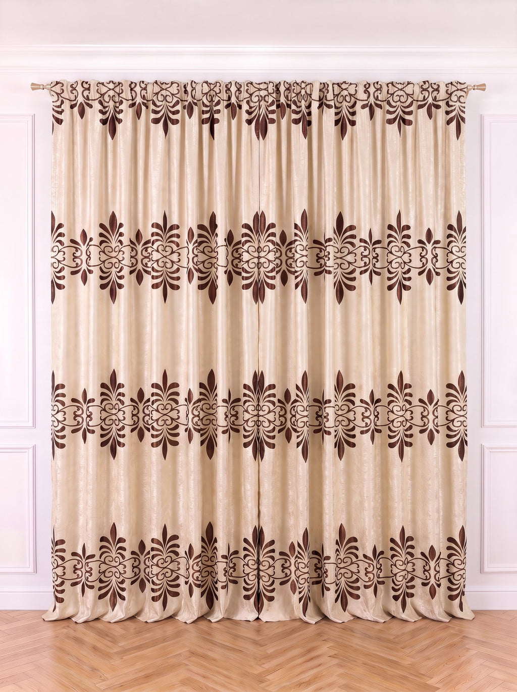 Draperie Amalia · motive florale stilizate Perdele de Poveste