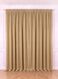 Draperie Blackout Bej Auriu Perdele de Poveste