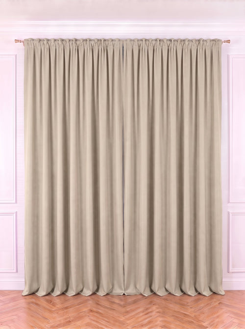 Draperie Blackout Bej Perdele de Poveste