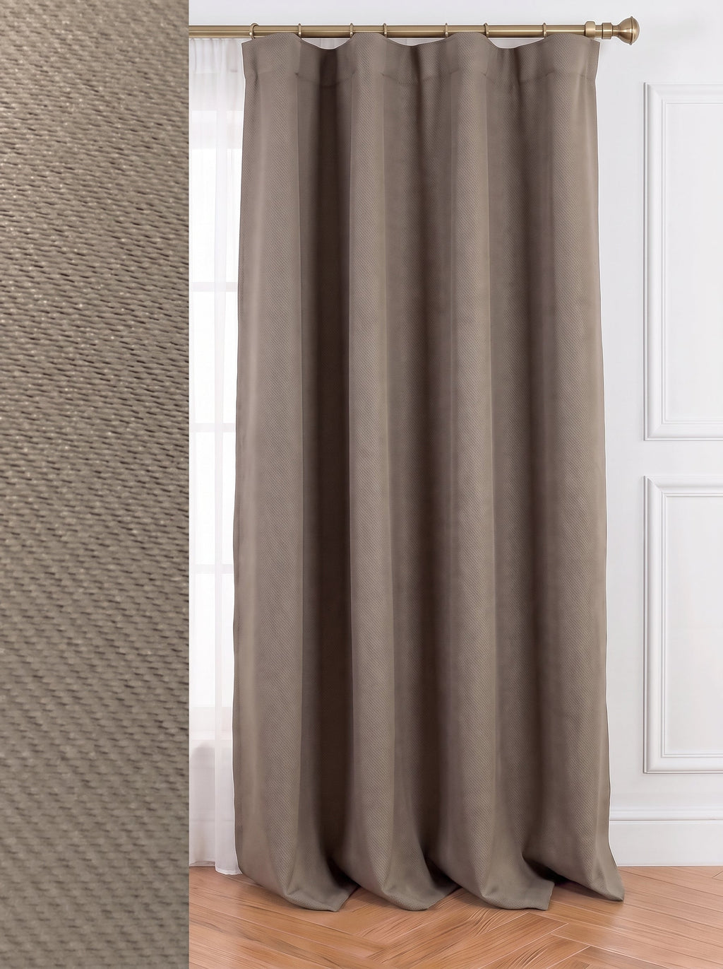 Draperie Blackout Grej Perdele de Poveste