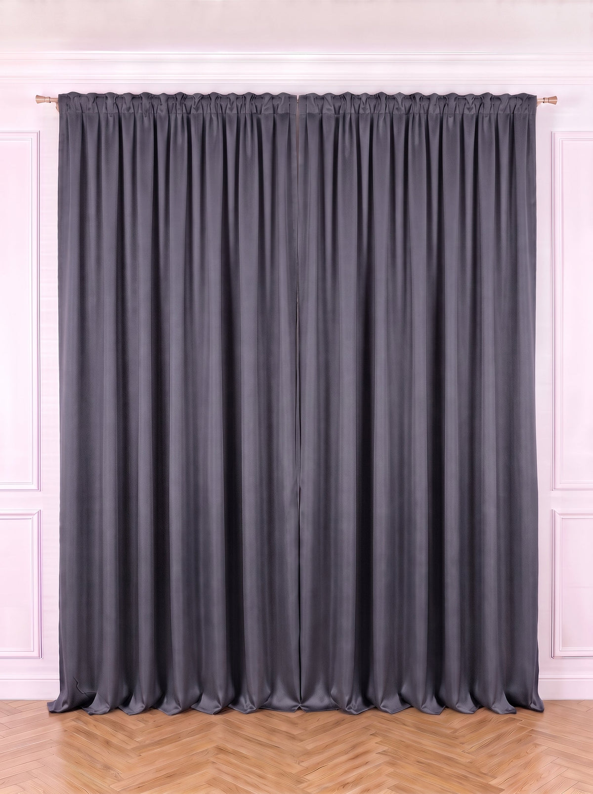 Draperie Blackout Gri Ardezie Perdele de Poveste