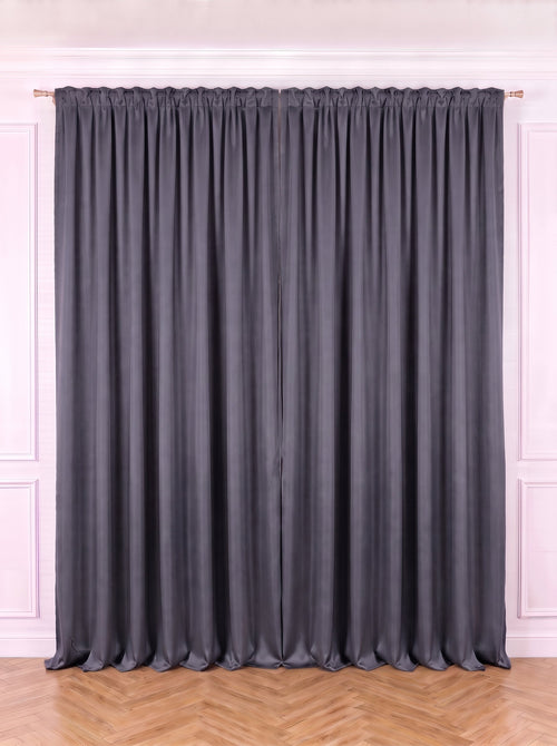 Draperie Blackout Gri Ardezie Perdele de Poveste