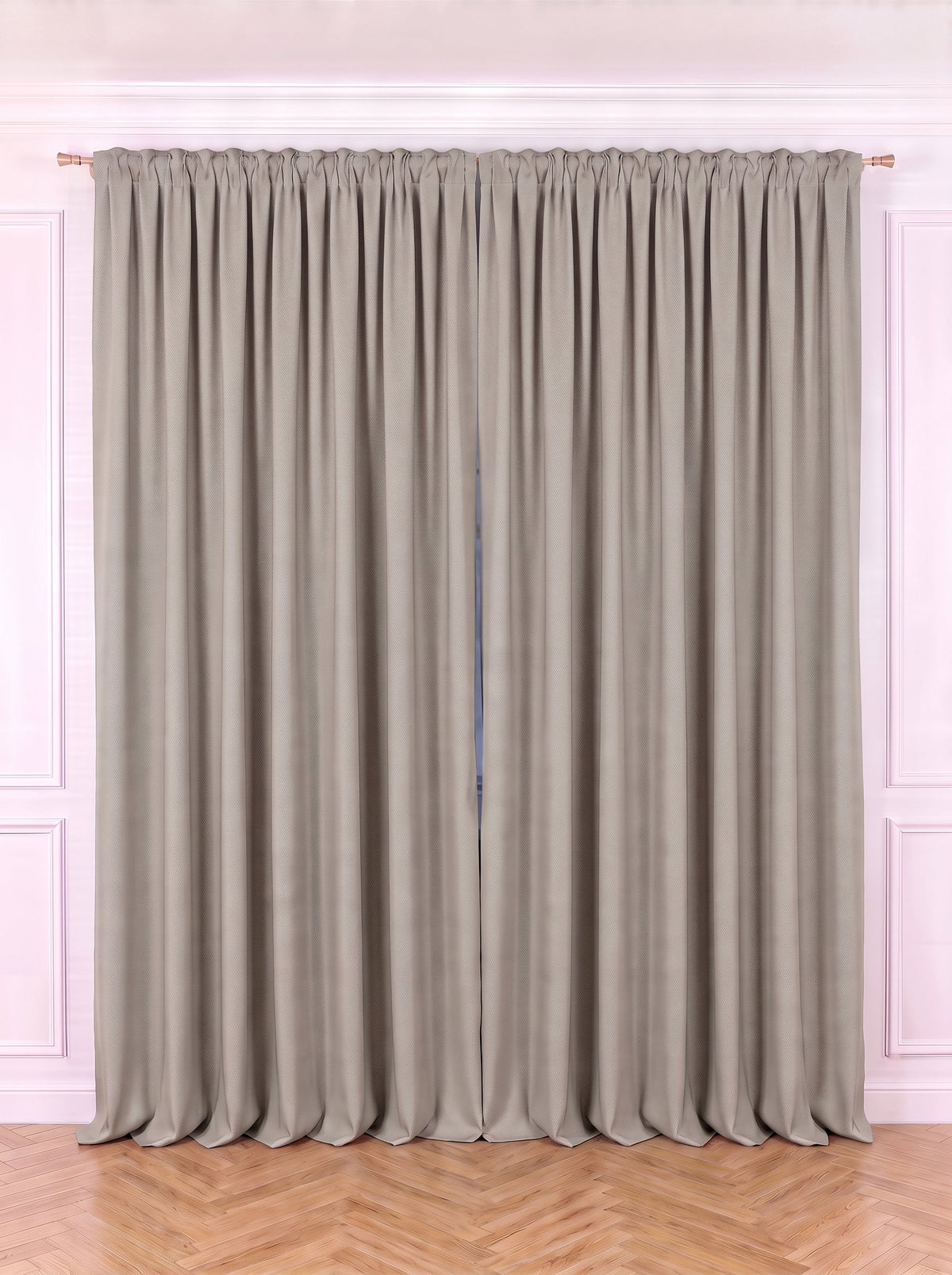 Draperie Blackout Gri Deschis Perdele de Poveste