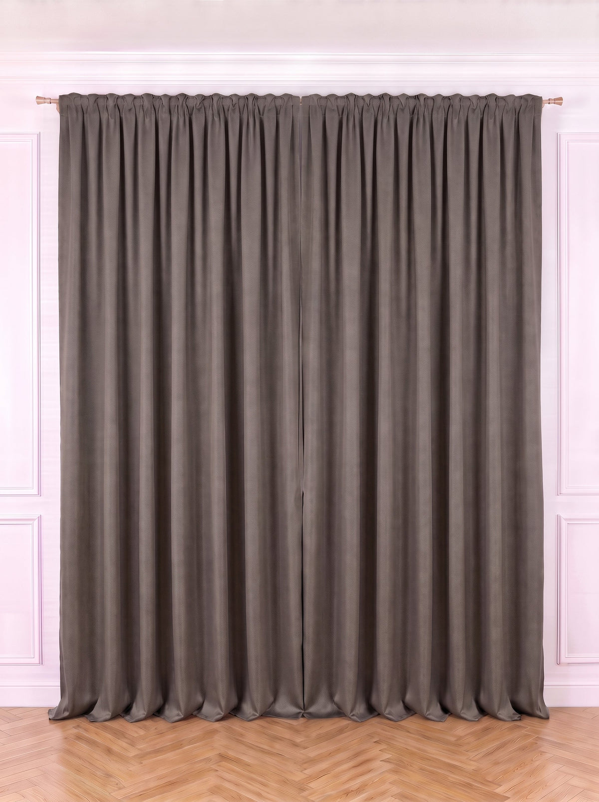 Draperie Blackout Maro Taupe Perdele de Poveste