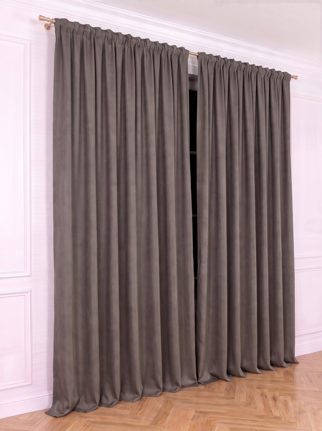 Draperie Blackout Maro Taupe Perdele de Poveste
