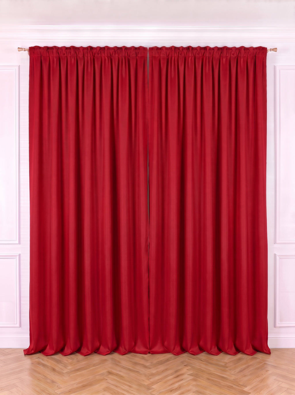 Draperie Blackout Roșu Perdele de Poveste