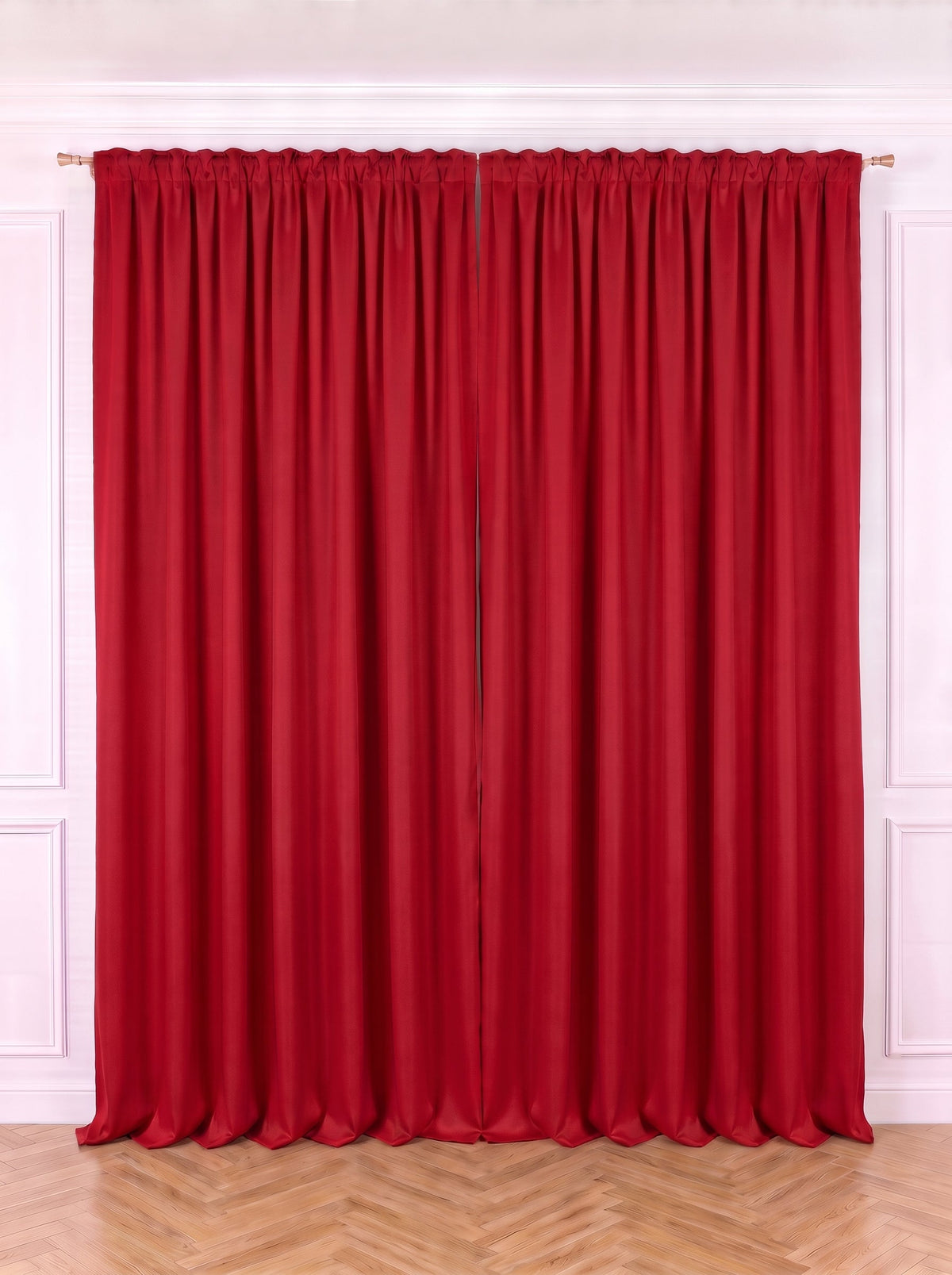 Draperie Blackout Roșu Perdele de Poveste